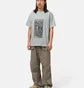 Футболка мужская Cav Empt Short Sleeve Mock Neck Grey CES27T08