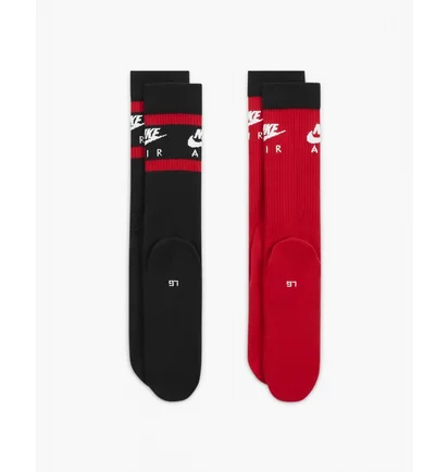 Шкарпетки унісекс Nike Everyday Essential Crew Black (2 пари) DH6170-905