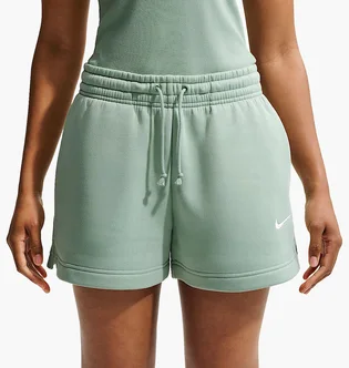 Шорты женские Nike W Nsw Phnx Flc Mr Std 4In Green IH2108-007
