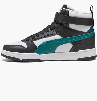 Кроссовки мужские Puma Rbd Game High Top Sneakers Black/White 385839-19