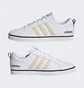 Кроссовки мужские Adidas Vs Pace 2.0 Lifestyle Skateboarding 3-Stripes Branding Synthetic Nubuck Shoes White Hp6014