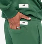 Штаны мужские New Balance Hoops Fundamentals Pant Green MP23580TFN