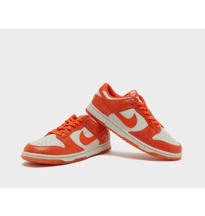Кросівки жіночі Nike Dunk Low Orange/White FN7773-001