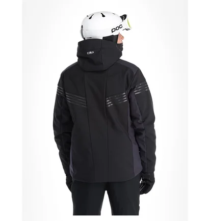 Куртка чоловіча CMP Jacket Zip Hood Black 33W0967-U901