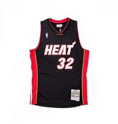 Майка чоловіча Mitchell & Ness Nba Swingman Jersey Miami Heat Road 2005-06 Shaquille ONeal Black SMJYAC18017-MHEBLCK05SON