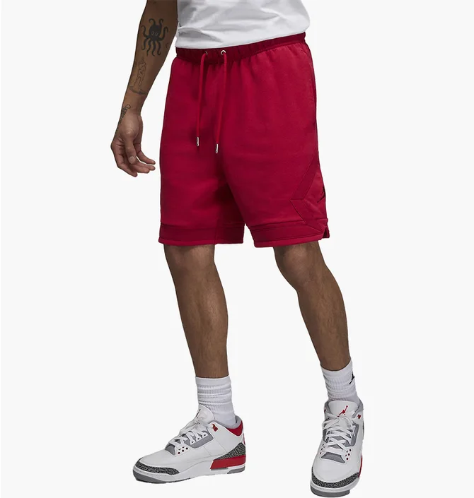 Шорты мужские Air Jordan Flight Fleece Red DQ7472-619