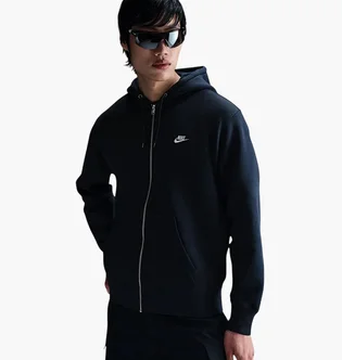 Толстовка чоловіча Nike Club MenS Full-Zip Fleece Hoodie Blue FN3861-451
