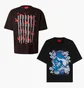 Футболка мужская Hugo Hugo Graphic Tee Black 50542581-10266060