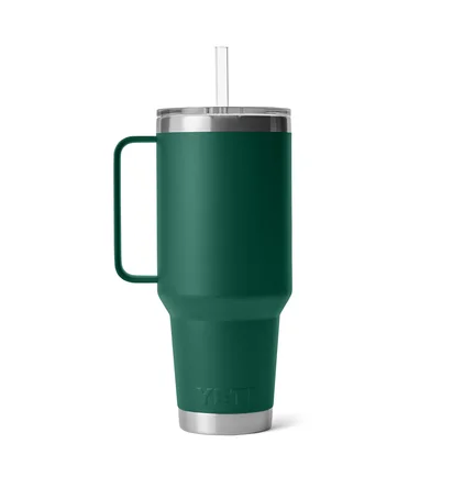Термокружка Yeti Rambler Straw Mug 42Oz (1200Ml) Green 70000004251