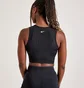 Топ женский Nike Pro Mesh Tank Top Black FN7387-010