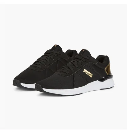 Кроссовки женские Puma Rose Raw Metallics Black 383849-02