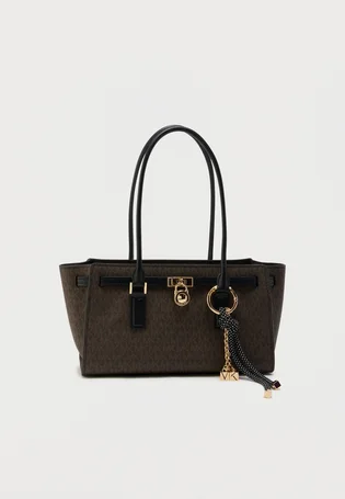 Сумка жіноча Michael Kors Hamilton Tote Charm Handbag Brown 30F5GNXT0B-292-BROWN-136122