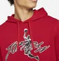 Худи мужское Air Jordan Mens French Terry Pullover Hoodie Red Dj0634-687