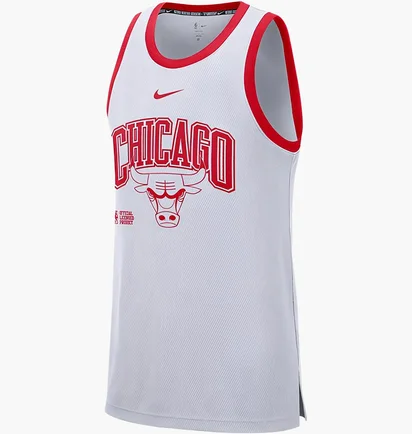 Майка мужская Nike Chicago Bulls White DB1270-100