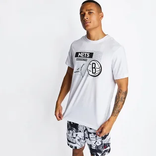 Футболка мужская Air Jordan Nba Dri-Fit Brooklyn Nets Tee White DA6604-100