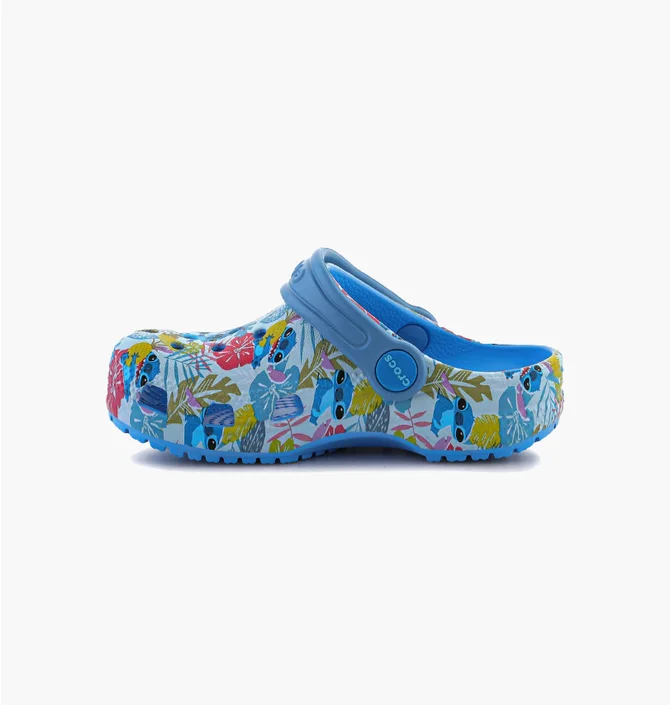 Тапочки детские CROCS Disney Stitch Classic Blue/Multi 209471-4TB
