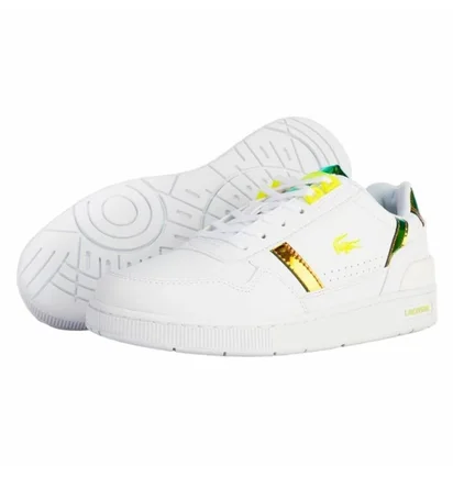 Кроссовки женские Lacoste Tclip 123 2 Suj White 745SUJ0016V05