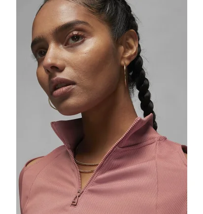 Лонгслив женский Air Jordan 23 Engineered WomenS 1/4-Zip Long-Sleeve Top Pink DV1255-689