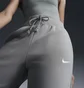 Штани жіночі Nike Sportswear Phoenix Fleece High-Waisted Wide-Leg Sweatpants Grey DQ5615-320