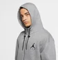 Толстовка мужская Nike Air Jordan Jumpman Air Fleece Full Zip Hoodie Grey Ck6679-091