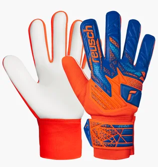 Перчатки вратарские унисекс Reusch Attrakt Starter Solid Orange 5570514-2290
