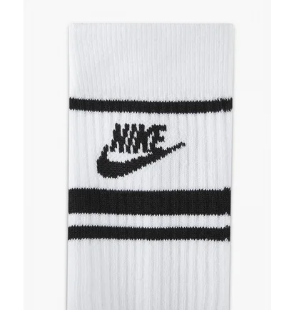 Носки унисекс Nike U Nk Nsw Everyday Essential Cr White (3 пары) DX5089-103