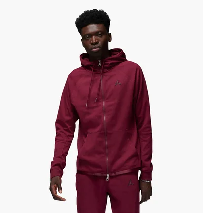 Толстовка чоловіча Air Jordan Essentials Full-Zip Hooded Warmup Jacket Bordo Dj0886-680