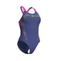 Купальник женский Arena Spider Web Swimsuit V Back Violet 007988-890
