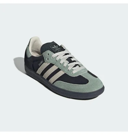 Кросівки жіночі Adidas Samba Og Black/Green JI2680