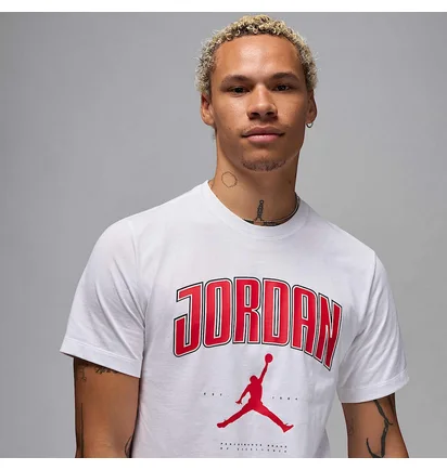 Футболка чоловіча Air Jordan City 88 Ss Crew White HQ0009-100