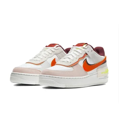 Кроссовки женские Nike Air Force 1 Shadow Surfaces In Team White/Pink CU8591-600