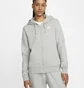 Толстовка жіноча Nike Club Fleece Fz Hoody Grey DQ5471-063