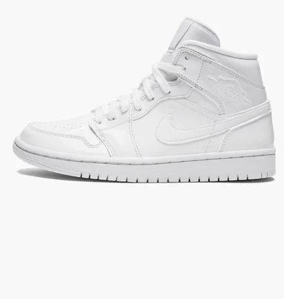 Кроссовки женские Air Jordan Wmns 1 Mid White BQ6472-111