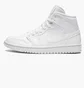 Кроссовки женские Air Jordan Wmns 1 Mid White BQ6472-111