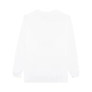 Лонгслив унисекс Pleasures Gossip White P21SP048-WHITE