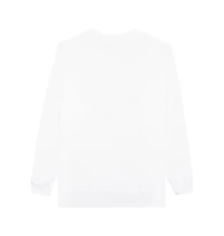 Лонгслив унисекс Pleasures Gossip White P21SP048-WHITE