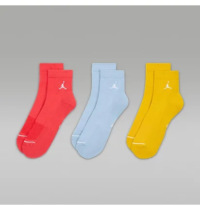 Носки Air Jordan Everyday Cushioned Ankle Multi (3 пары) DX9655-917