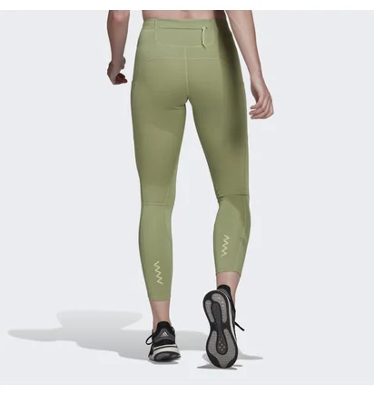 Лосины женские Adidas Fastimpact Running 7/8 Tights Green Hd7056