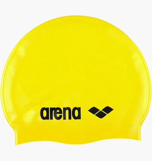 Шапочка для плавання унісекс Arena Classic Silicone Yellow 91662-035
