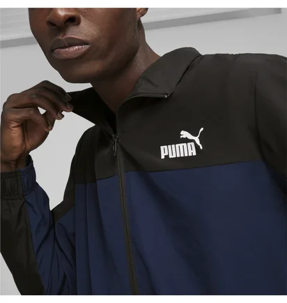 Спортивный костюм мужской Puma Woven Tracksuit Blue/Black 678887-14