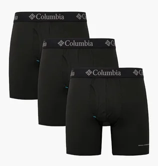 Труси чоловічі Columbia Pack Comfort Boxer Brief Erkek Black (3 шт) RCU3013