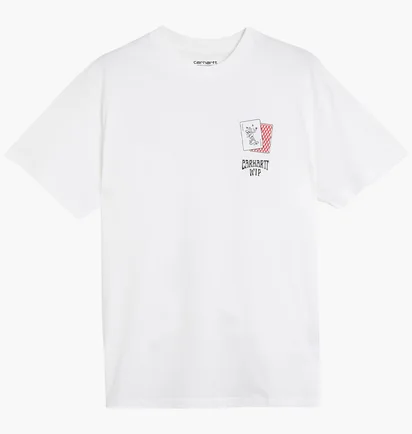 Футболка мужская Carhartt WIP Playing Card White I036895-02XX