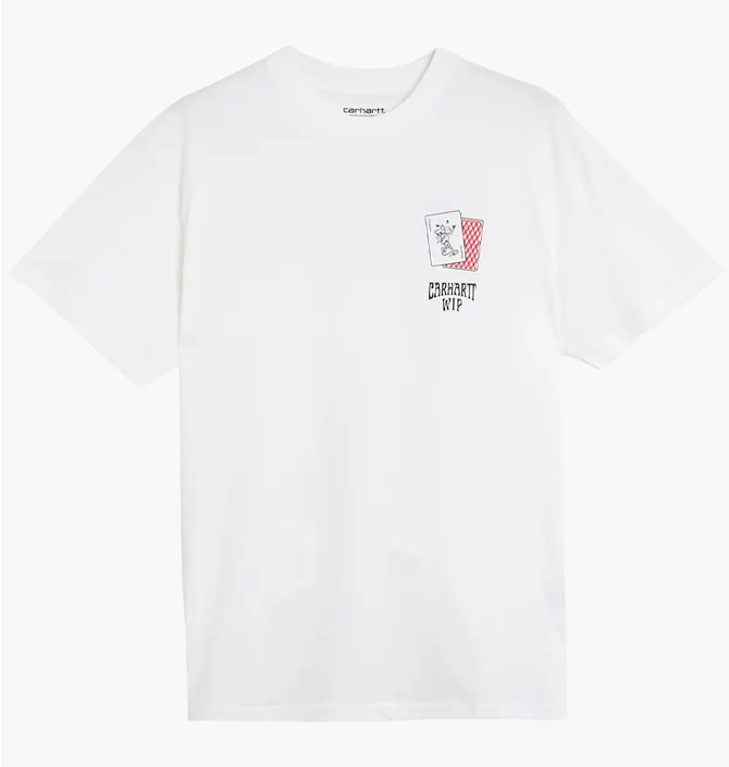 Футболка мужская Carhartt WIP Playing Card White I036895-02XX