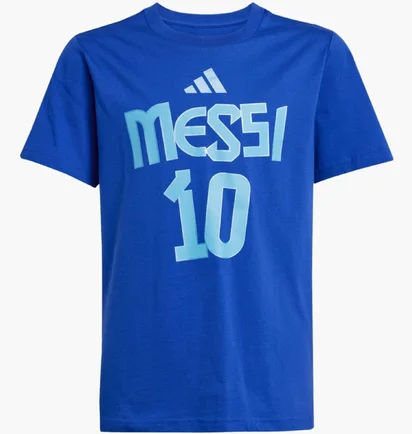 Футболка детская Adidas Performance Messi Blue JJ1417