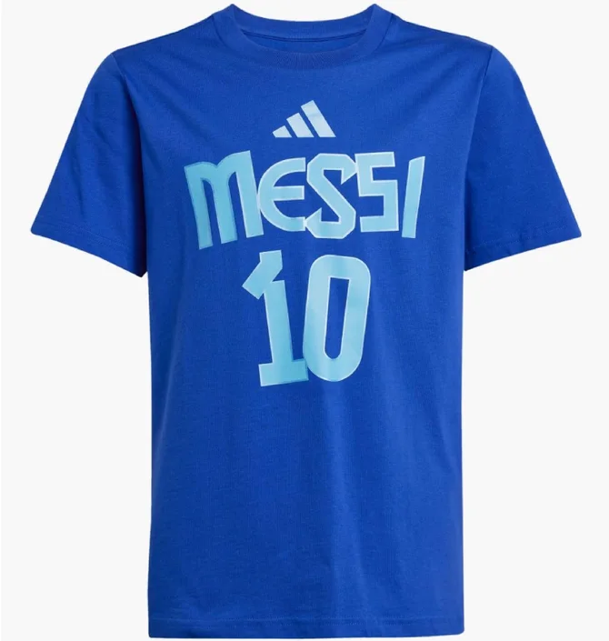 Футболка детская Adidas Performance Messi Blue JJ1417