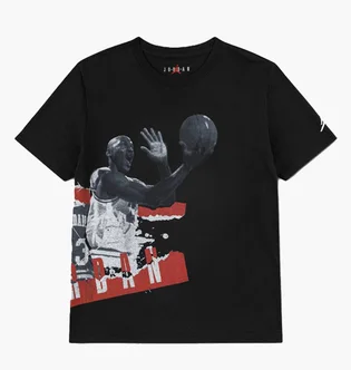Футболка детская Air Jordan Jdb Mj History Lesson Ss Black 95F627-023