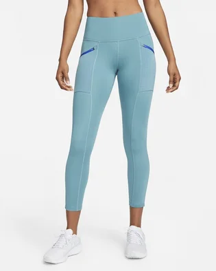 Легінси жіночі Nike Fast Turquoise Dx0316-379