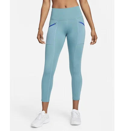 Легінси жіночі Nike Fast Turquoise Dx0316-379