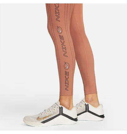 Легінси жіночі Nike Dri-Fit One Luxe Icon Clash Beige DM7437-215
