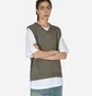 Жилетка унисекс Stussy Loose Knit Linen Vest Grey 117234-1015